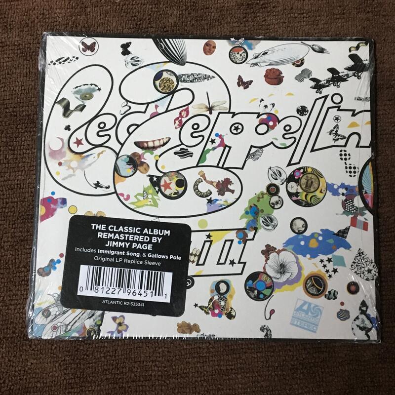 Led Zeppelin 齊柏林飛船合唱團 - III 第三輯 全新進口
