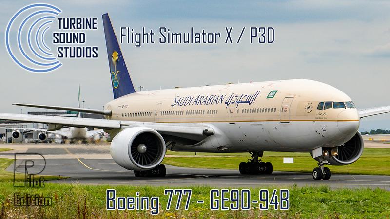TSS Boeing 777 GE-90-94B For Flight Simulator X Prepar3D