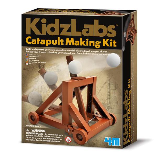 阿拉丁玩具夢工場【4M】科學探索系列 - 攻城投石車 Catapult Making Kit 00-03385