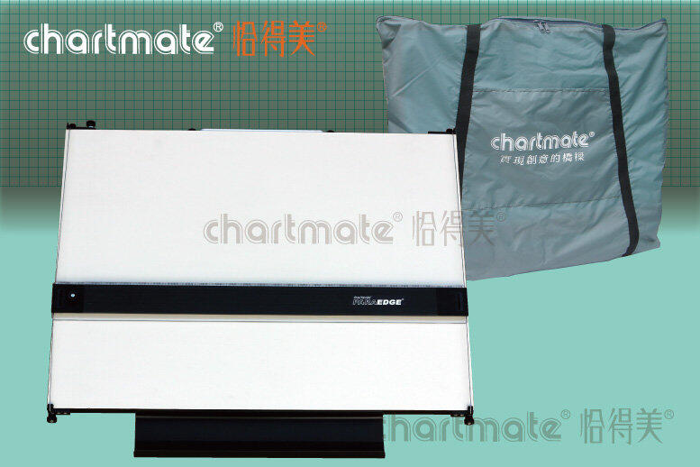 chartmate 恰得美： 173PR-45WP  攜帶式製圖板/柔性平行尺  A3 32*45cm