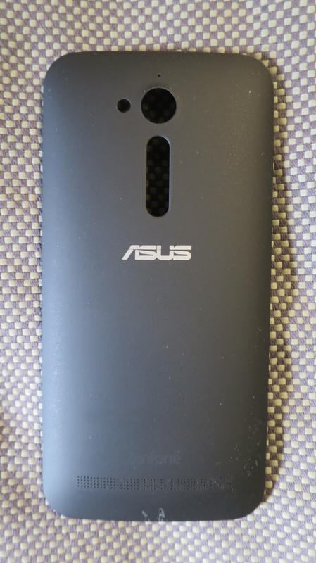 自售~9成新~ASUS ZenFone GO ZB500KL 後殼 背蓋 電池蓋【 黑色】