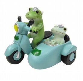 HDTZ -- 正日版 現貨 COPEAU 青蛙 摩托車 造型 擺飾