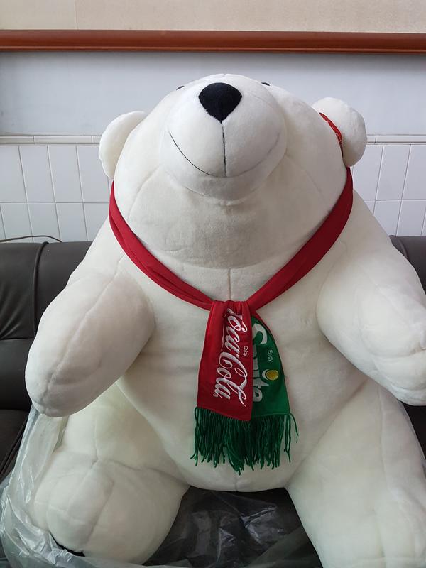 CoCa CoLa 限量紀念北極熊玩偶