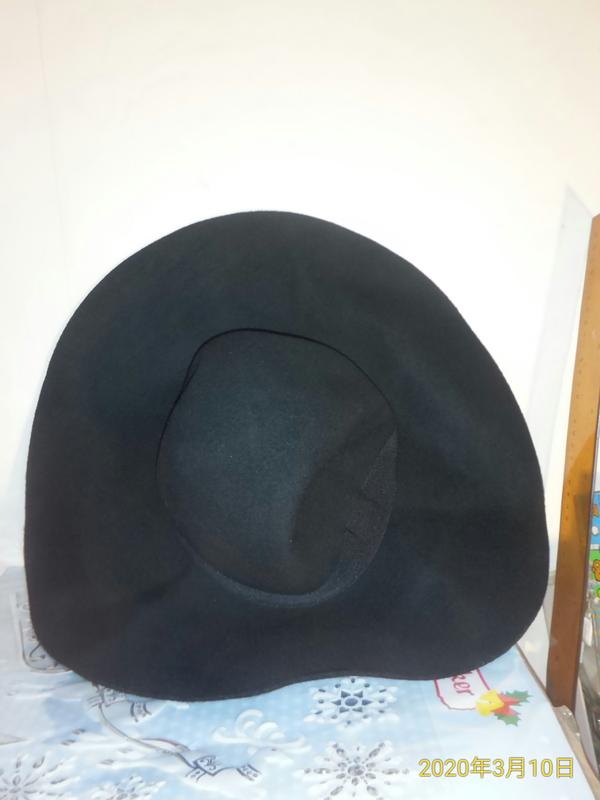  日式大帽沿黑色 神秘款 時尚帽子