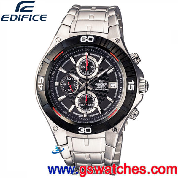 【金響鐘錶】全新CASIO EF-520SP-1A,公司貨,EDIFICE,時尚男錶,計時碼錶,日期顯示
