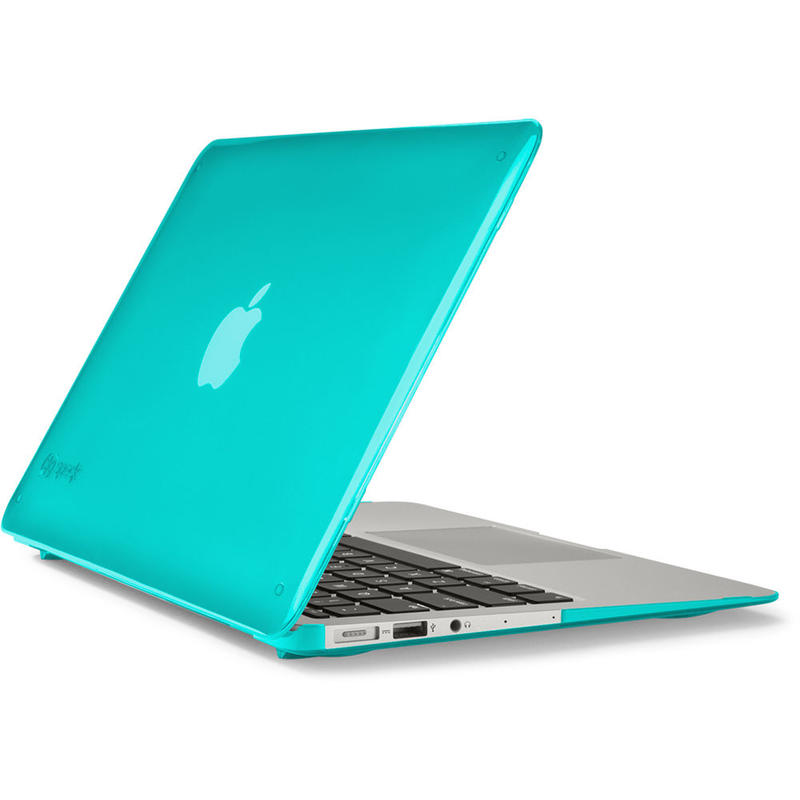 美國 Speck SeeThru Macbook Air 13吋 13" 電腦保護殼 透明 硬殼 藍綠色