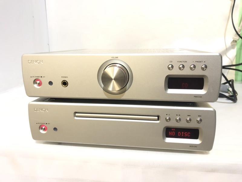 DENON 高音質SACD組合音響PMA-CX3+DCD-CX3(擴大機+CD/SACD播放機)