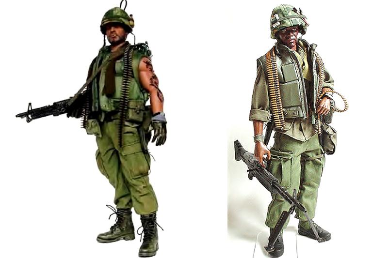 售全新 12" 1/6 越戰期 M69 Vietnam Flak Vest Body Armor 避彈衣  防彈衣 