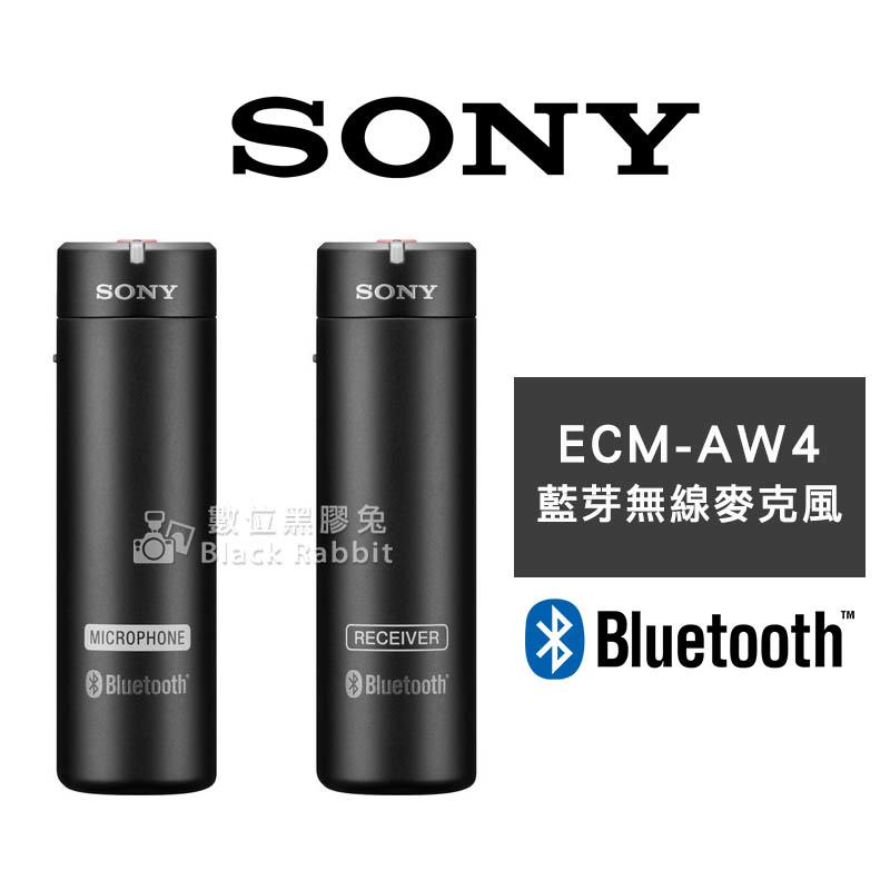 數位黑膠兔【Sony ECM-AW4 藍芽無線麥克風】攝影機 相機 耳機 夾式 領夾式 錄音 錄影 採訪 直播 小蜜蜂