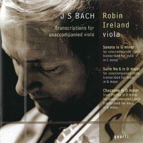 {古典}(Quartz) Robin Ireland / Bach : Transcriptions For Unaccompanied Viola 絕美