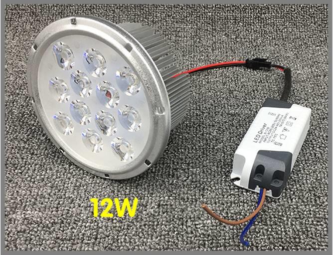 AR111 光源模組 12W 暖白光 高亮度LED 12珠 投射燈 崁燈 崁入式燈泡 吸頂燈 天花板燈 高效節能