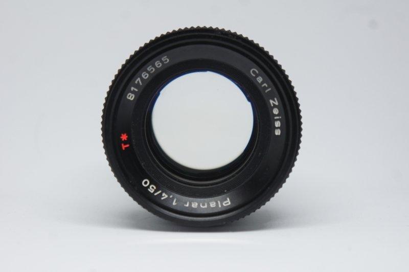 Carl Zeiss CONTAX Planar 50mm F1.4標準鏡頭 鏡片良好 光圈正常 對焦順暢