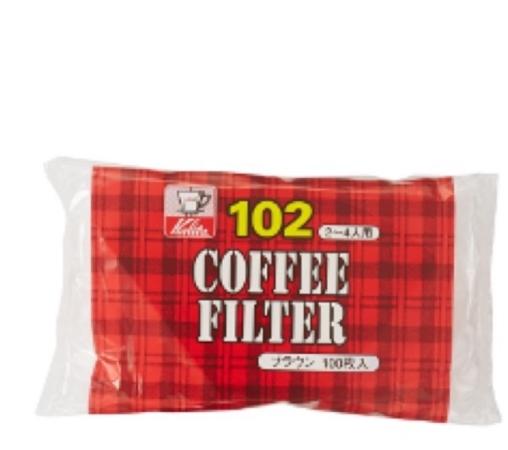 晴天咖啡☼  日本Kalita 102 濾紙 NK102無漂白100 入 102濾杯 咖啡濾紙 美式壺102濾紙