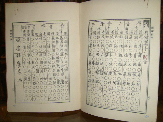 蘭臺】《韻鏡校注》龍宇純著．藝文印書館．景印宋本| 露天市集