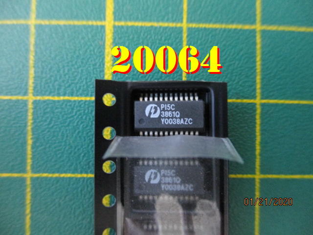 【全冠】PERICOM PI5C3861QX◇QSOP 10-Bit, 2-Port Bus Switch『10個/拍』