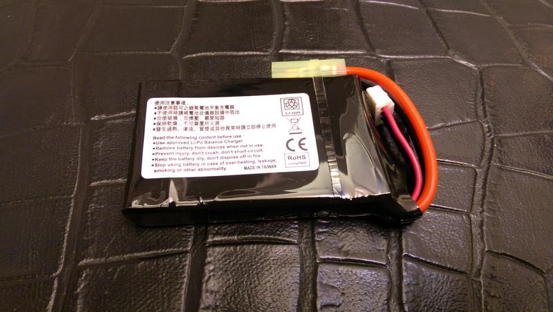 【BSAA生存工坊】PEQ15小型電池盒 方型 鋰電池 7.4V 1000mAh 足20C (台灣製造)
