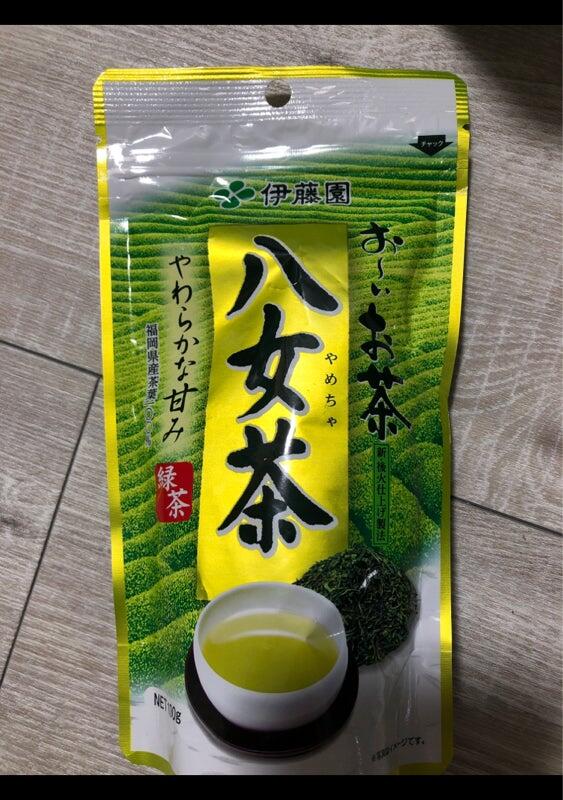 日本伊藤園八女茶100g 現採烘培八女玉露綠茶抹茶煎茶日本茶飲品冷泡 