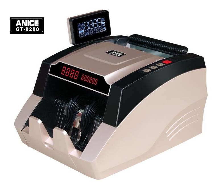 ANICE GT-9200 銀行專用點驗鈔機(混鈔顯示總金額、顯示各幣額明細、張數)(專業檢測： 台幣)