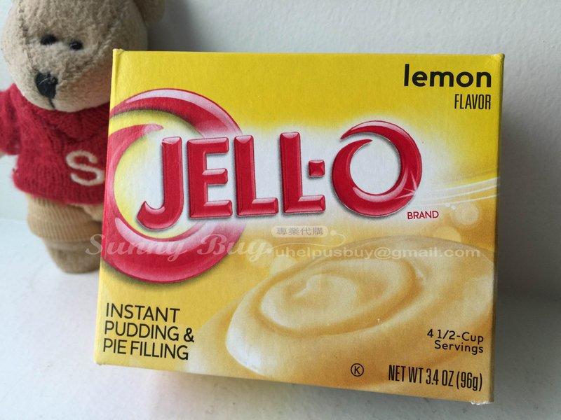 【Sunny Buy】◎即期◎ 美國 Jell-O 布丁粉 檸檬口味  簡單方便又好吃 96g/盒