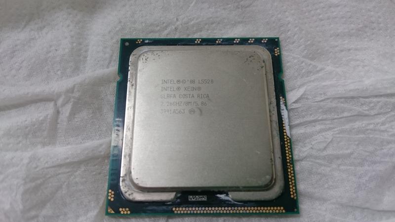 Intel Xeon L5520 2.26GHZ/8M/5.68. 1366腳位 四核心cpu