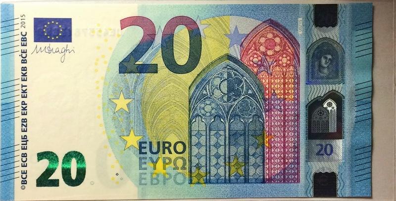 [永友社] EUROPEAN 歐元 20 EURO 2015  P-22 (法國印製)*