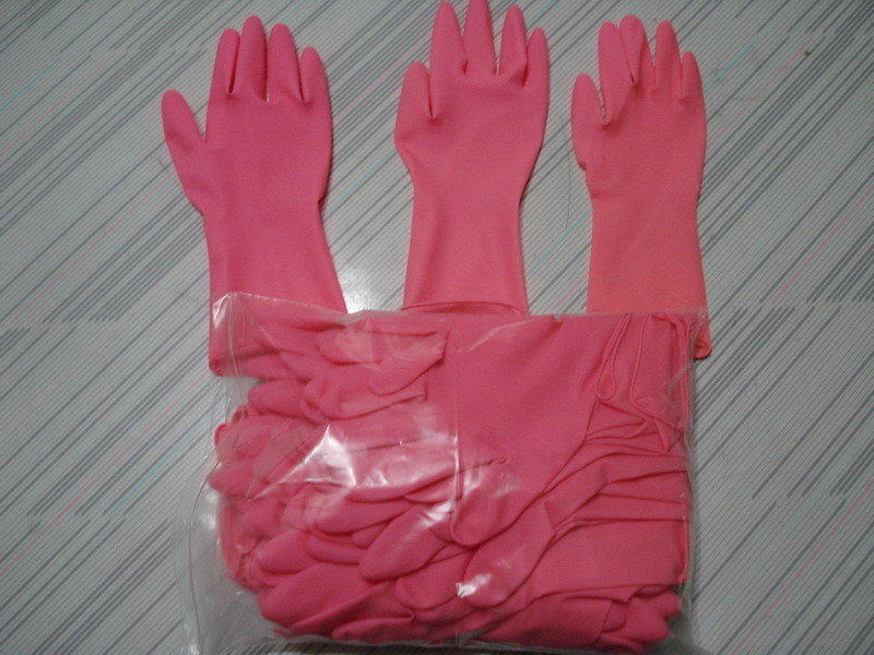 [橡膠、乳膠手套達人屋] 粉紅粗面手套 特價340元