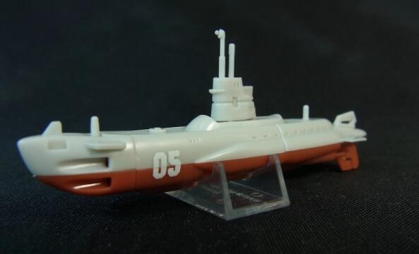 D-22 櫃 ：  SERPENT 蛇 潛水艇  STEELDIVER 鋼鐵潛艦  任天堂 機械套件  轉蛋　天富