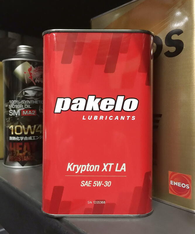 油品味】Pakelo 5W30 LUBRICANTS Krypton XT LA 5w-30 C3, 露天市集