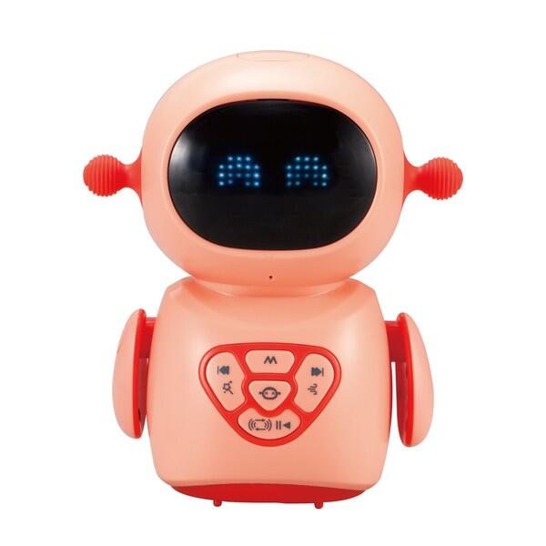 【華泰玩具】唱跳搖擺機器人(粉橘)-小牛津盒裝學習/A102097 12000551