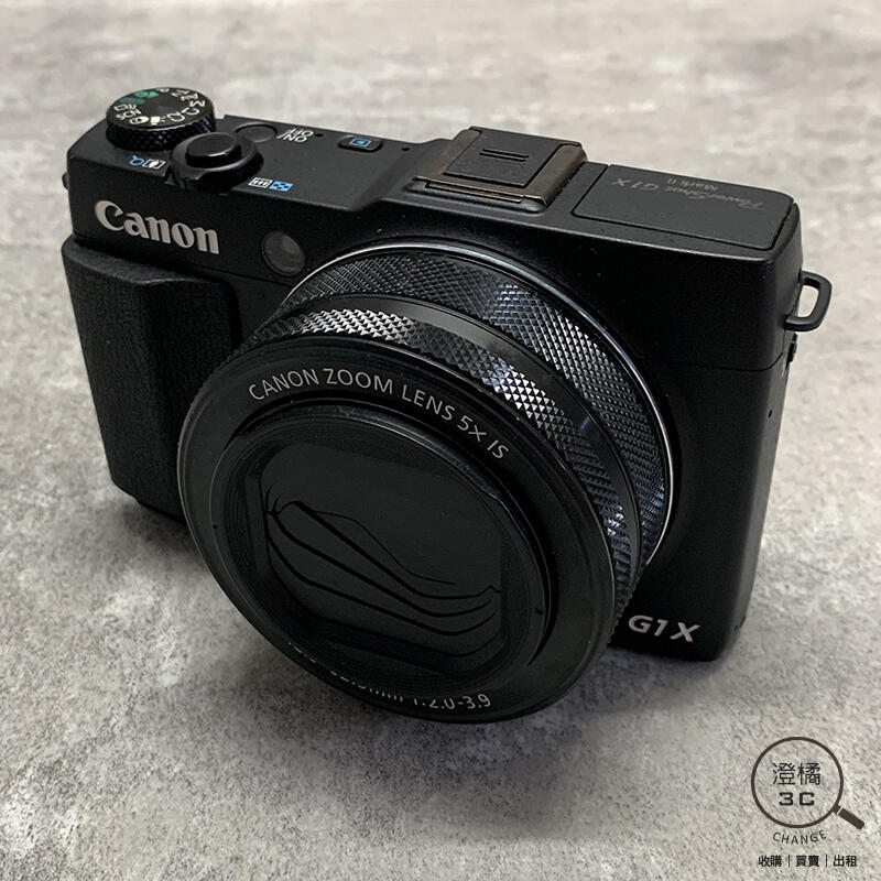 『澄橘』Canon PowerShot G1X 類單眼相機《二手 無盒裝 中古》A68246