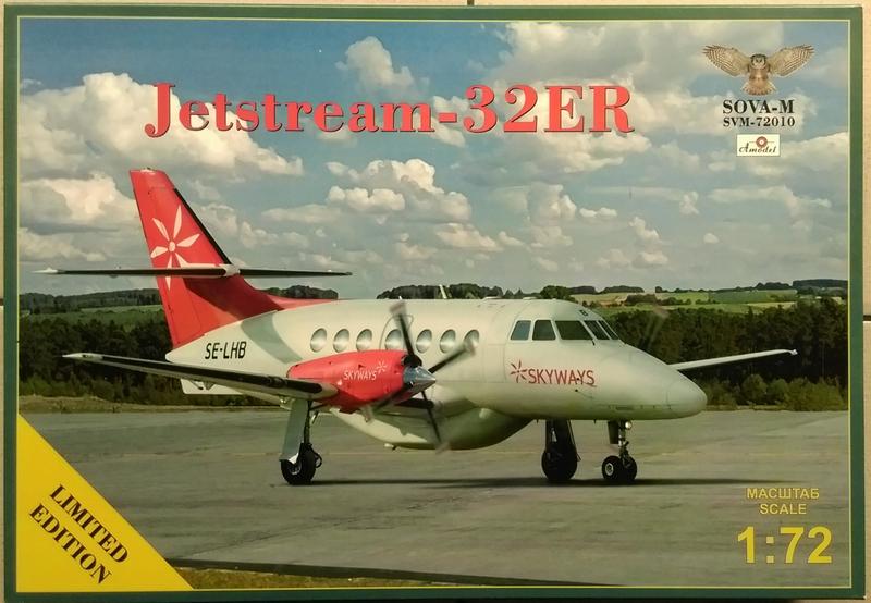 Sova-M 1/72 英國Jetstream 32ER 雙引擎螺旋槳 客機 