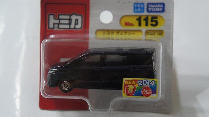 榮豪小舖 全新 TOMICA 吊卡版 NO.115 (115-5) Toyota VOXY