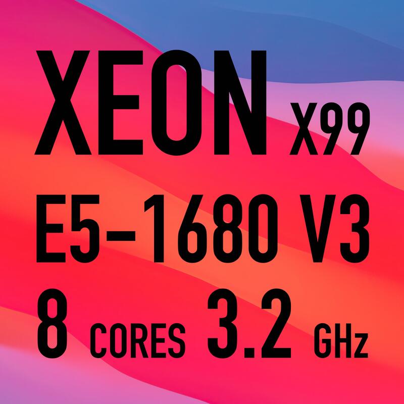 Intel® Xeon® 處理器 E5-1680 v3  8核  3.2GHz X99 主機板用