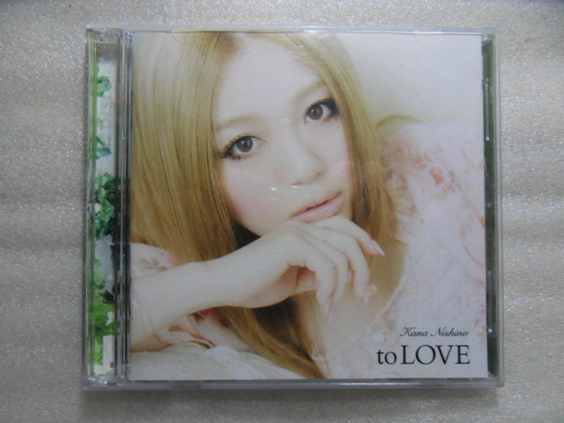 西野加奈 - to love 初回限定盤CD+DVD 附側標