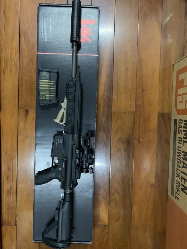 VFC UMAREX HK417 AEG 16吋電動槍班加西限量版狙擊KWA WE G&G SRC M4