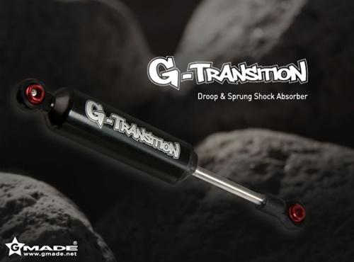 【酷輪坊】Gmade G-Transition 90/107mm 兩段可調避震 for 1/8 攀岩車（黑/紅，4入）