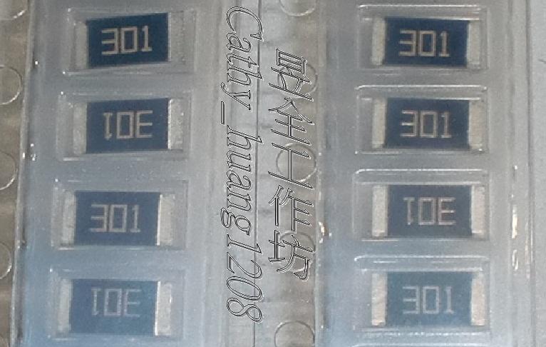 電阻器 (300Ω ±5% 0.75W ) SMD 2010 (5*3.0*1.0mm 黑色)