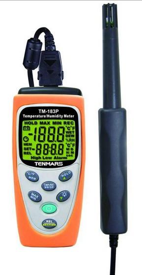 TM-183P數位式溫溼度計+外罩