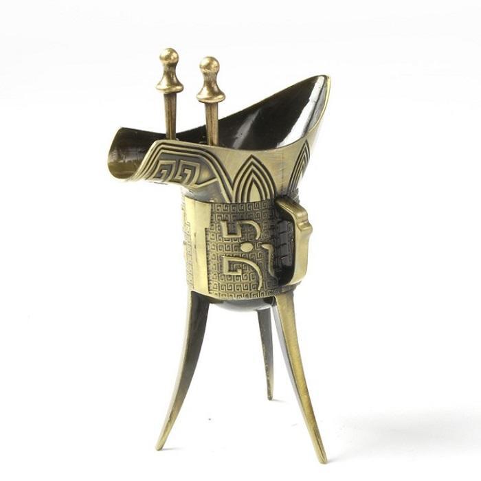 銅器 爵杯 爵 文化遺産オンライン