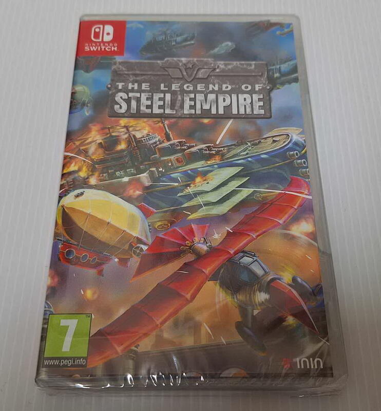 現貨[電玩彗星]NS 鋼鐵帝國傳奇The Legend of Steel Empire(全新未拆