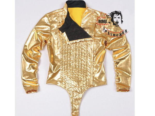 麥可傑克森,Michael Jackson~dangerous演唱會金色緊身裝