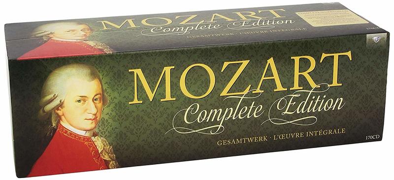 Mozart Complete Works 莫札特：作品大全集 (2014版) (170CD) 預購