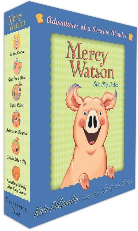 Mercy Watson Boxed Set 小豬梅西6冊 初級章節書橋梁書英文[PDF+mp3]