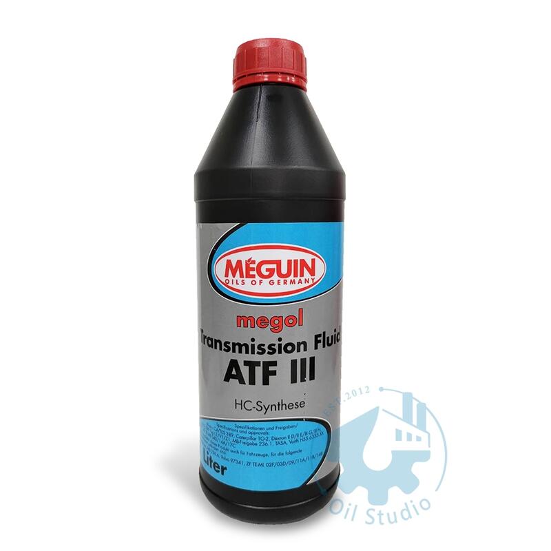《油工坊》MEGUIN 美嘉 ATF III 長效型 自排自動 變速箱油 類 LIQUI MOLY 3號 #4875