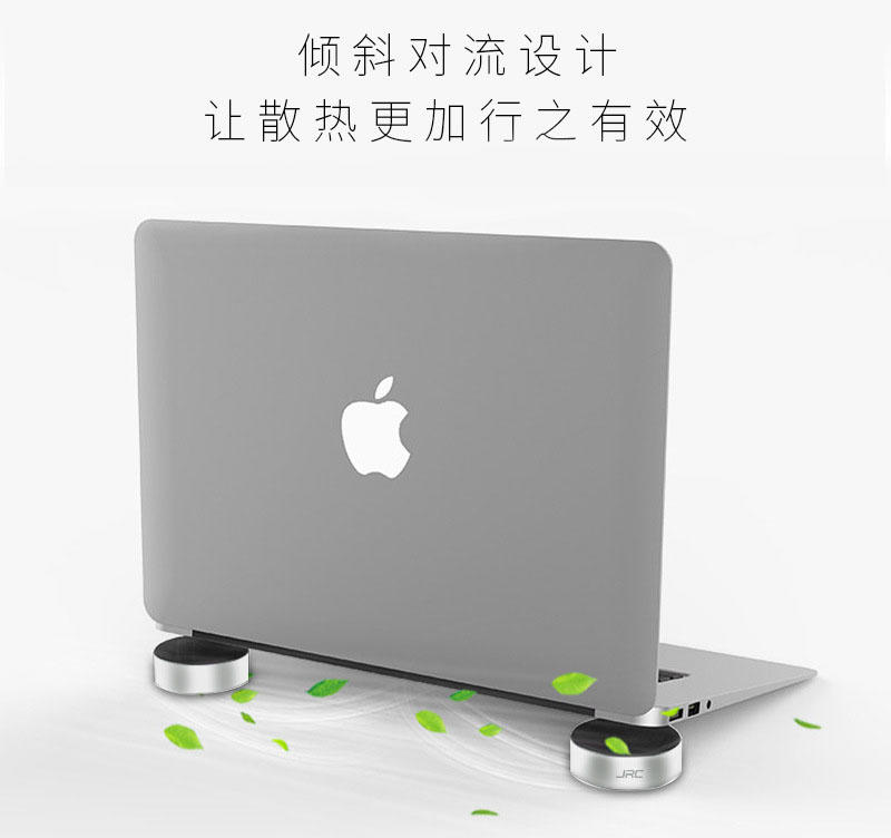 FC商行 ~ 筆電支架 MacBook Air Pro 筆電多功能增高便攜電腦散熱腳墊 二只裝 L1522