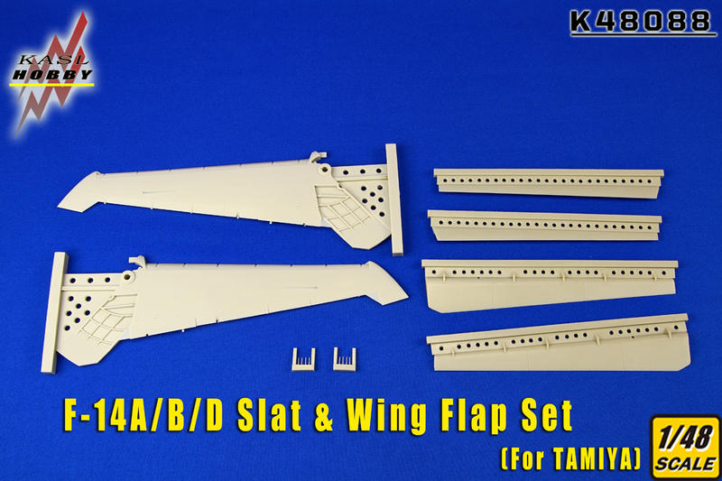 KASL_1/48_F-14A/B/D 前緣縫翼&襟翼套件 Slat & Flap For TAMIYA_K48088