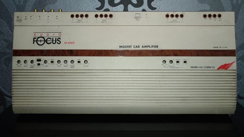 美製FOCUS 6聲道擴大機