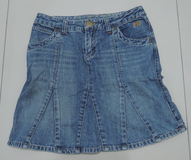 【二手，8成新】Net Jeans，腰平測35公分，牛仔裙
