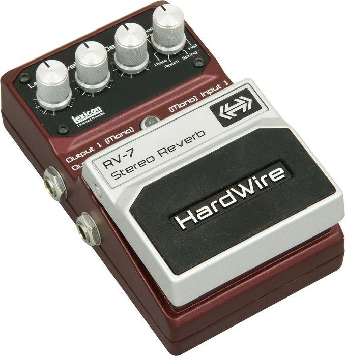 ㍿)))金屬超人™ Digitech Hardwire RV-7 Stereo Reverb 電吉他踏板效果