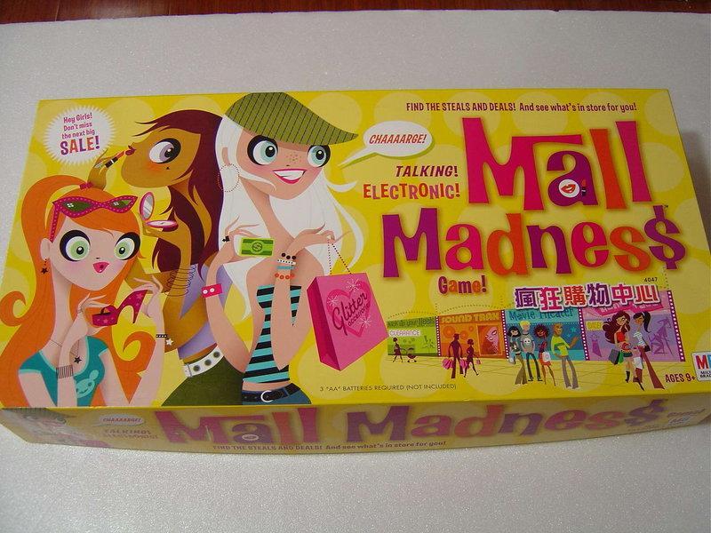 MB-瘋狂購物中心(Mail Madnees)全新.(板圖遊戲,boardgame,大富翁)